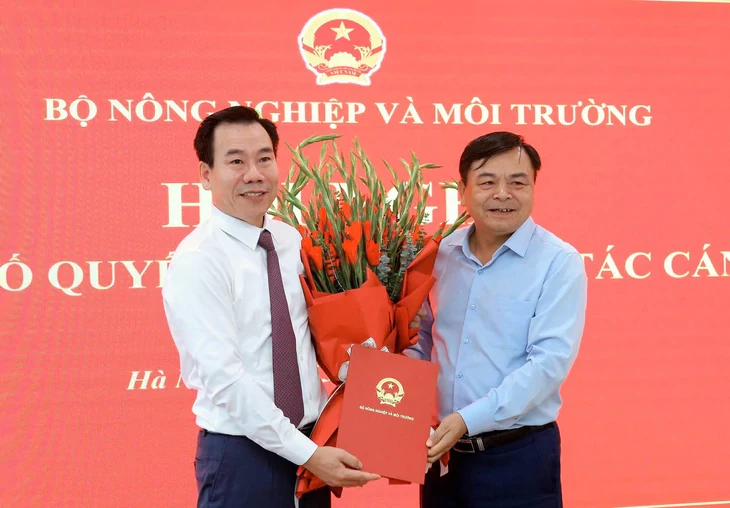 Tiến sĩ Dương Đức Huy được bổ nhiệm giữ chức Cục trưởng Cục Trồng trọt và Bảo vệ thực vật
